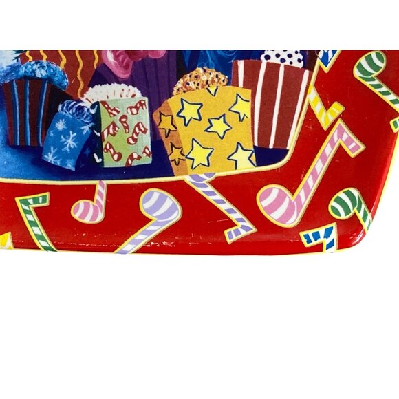 Juleez Hand-Painted Ceramic Snowman Christmas Plate - Picture 2 of 4